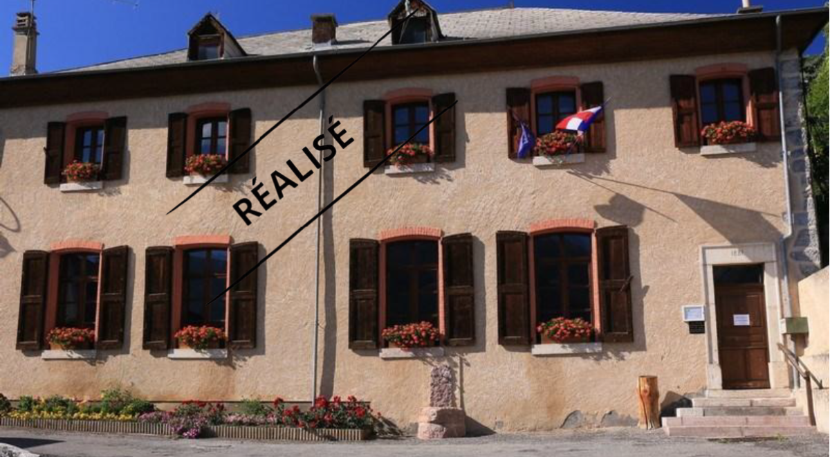 mairie réalisé