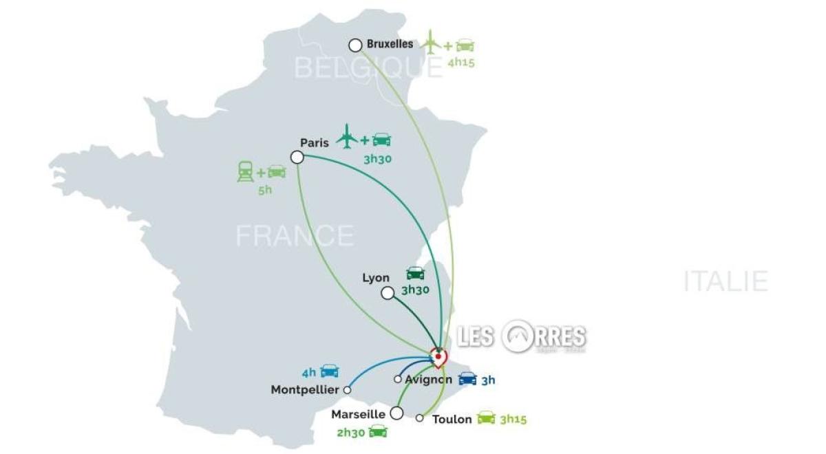 distance grande ville