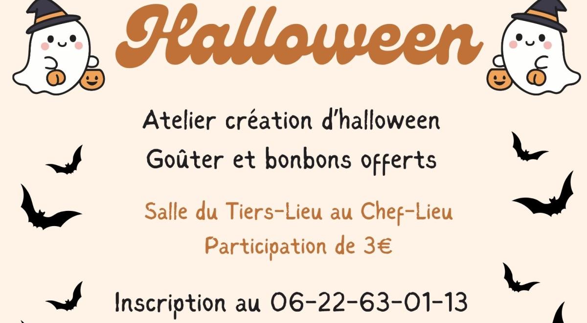 Halloween créatif.