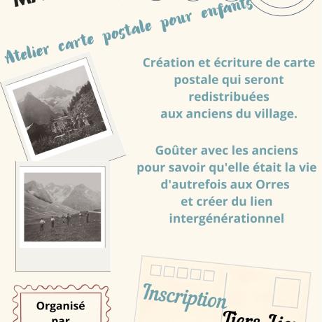 atelier carte postale ape
