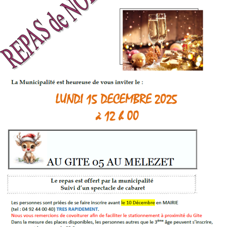 repas de noel