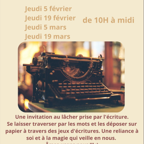 TL ateliers d'écriture