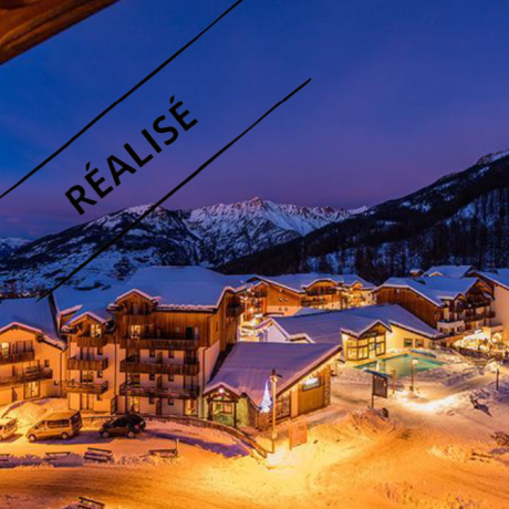 domaine skiable réalisé