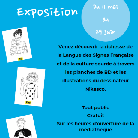 Affiche expo LSF