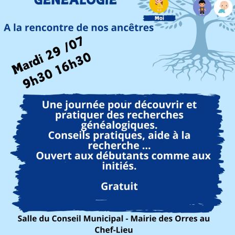 journée généalogie