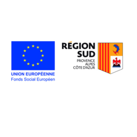 logos région sud et europe
