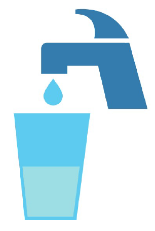 Robinet d'eau qui coule