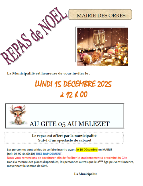 repas de noel