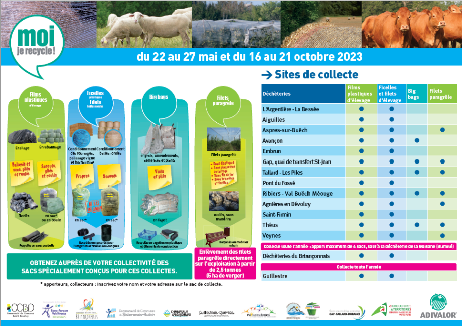 collecte dechets agricole